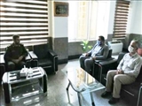 دیدار رئیس اداره فرهنگ و ارشاد اسلامی اسلامشهر با فرمانده سپاه ناحیه سیدالشهداء (ع) چهاردانگه