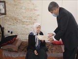 دیدار فرماندار اسلامشهر با خانواده یکی از شهدای ارتش