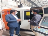 بازدید سید امیر اسحاقی بخشدار احمد آباد مستوفی از گروه صنعتی طبخ ماشین 