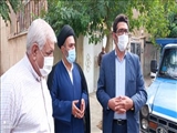 بازدید بخشدار از روند واکسیناسیون شهروندان در مرکز بهداشت احمدآباد مستوفی