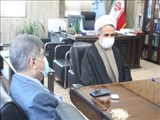 دیدار فرماندار و امام جمعه اسلامشهر با رئیس جدید دادگستری شهرستان
