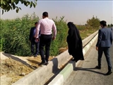 بازدید بخشدار مرکزی اسلامشهر از روستای حسین آباد