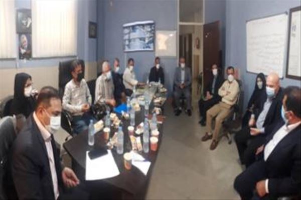 جلسه بررسی مسائل و مشکلات روستای فیروز بهرام در بخش چهاردانگه