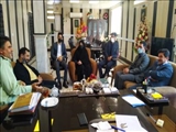 یدار بخشدار مرکزی اسلامشهر با فرمانده نیروی انتظامی شهرستان و وکلانتری های بخش 