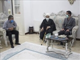 دیدار سرپرست فرمانداری اسلامشهر با خانواده شهید مهدی بختیاری
