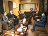 دیدار جمعی از اعضای شورای تامین شهرستان با سرپرست فرمانداری اسلامشهر