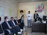 بازدید بخشدار مرکزی اسلامشهر از روستای مهران آباد و شرکت در مراسم هفته مبارک بسیج 