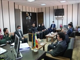دیدار بخشدارمرکزی اسلامشهر با فرمانده سپاه ناحیه سیدالشهدا (ع) اسلامشهر 