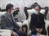 دیدار سرپرست فرمانداری اسلامشهر با خانواده شهید یوسفی در چهاردانگه