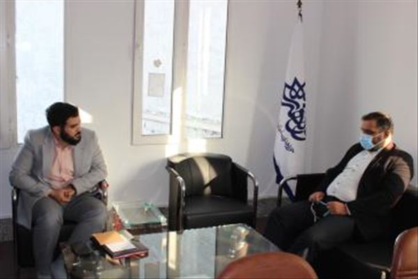 بازدید رئیس اداره فرهنگ و ارشاد اسلامی شهرستان اسلامشهر از دفتر حوزه هنری شهرستان  