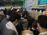 پاسخگویی مسئولان ادارات اسلامشهر به مردم با برپایی میز خدمت در مصلی نماز جمعه