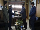 دیدار سرپرست فرمانداری اسلامشهر با فرمانده مرکز آموزشی تیپ حضرت امیر(ع)