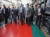 بازدید استاندار تهران از بخش های مختلف کارخانه الکتروژن 