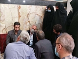 حضور فرماندار اسلامشهر در مصلی نماز جمعه و پاسخگویی به سوالات نمازگزاران