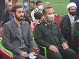 حضور فرماندار اسلامشهر در مراسم یادبود شهدای فاطمیون در قائمیه