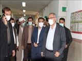 بازدید وزیر بهداشت و درمان از اجرای اردوی جهادی درمانی در شهرک طالقانی اسلامشهر