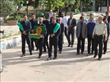 حضور خادمان حرم مطهر رضوی در فرمانداری اسلامشهر
