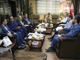 بررسی مصوبات سفر وزیر نیرو با حضور دکتر شریفیان و مدیرعامل آبفای استان تهران در دفتر فرماندار اسلامشهر
