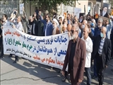 راهپیمایی مردم اسلامشهر در محکومیت جنایت تروریستی شیراز