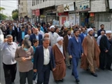 خروش مردم اسلامشهر علیه جنایات رژیم کودک کش صهیونیستی 