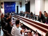 برگزاری نشست رسیدگی به پروژه های زیر ساختی شهرستان به ریاست معاون عمرانی استاندار تهران