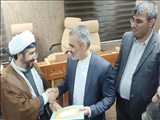 برگزاری آئین معارفه بخشدار جدید احمدآباد مستوفی