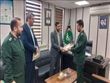 تجلیل فرماندار اسلامشهر از فرمانده سپاه ناحیه سیدالشهداء(ع)