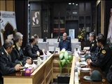 دیدار جمعی از مسئولان شهرستان با سرپرست فرمانداری اسلامشهر