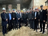 بازدید معاون عمرانی استاندار تهران و سرپرست فرمانداری اسلامشهر از روند احداث ایستگاه متروی میدان نماز