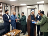 تجلیل سرپرست فرمانداری اسلامشهر از فرماندهان سپاه سیدالشهداء(ع) و امام جعفر صادق(ع)
