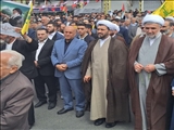 قدردانی سرپرست فرمانداری اسلامشهر از حضور گسترده مردم شهرستان در راه پیمایی روز جهانی قدس
