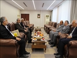 دیدار سرپرست فرمانداری اسلامشهر با رئیس سازمان پژوهش های علمی و صنعتی ایران