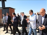 بازدید استاندار تهران از بزرگترین بندر خشک ریلی خاورمیانه در شهرستان اسلامشهر
