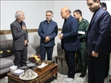 دیدار فرماندار اسلامشهر و نماینده مجلس شورای اسلامی با خانواده‌ سه  شهید حملات رژیم صهیونیستی