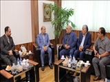 بررسی مسائل مربوط به رشته کشتی در دفتر فرماندار اسلامشهر