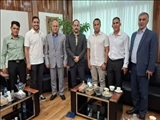 دیدار دو قهرمان ارزنده ورزش اسلامشهر با فرماندار شهرستان