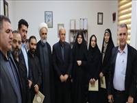 دیدار فرماندار اسلامشهر با رئیس و کارکنان ثبت احوال