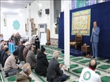 برگزاری جشن پیروزی انقلاب اسلامی در مسجد امام علی النقی(ع) با حضور فرماندار اسلامشهر