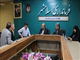 برگزاری جلسه هفتگی ملاقات مردمی فرماندار اسلامشهر