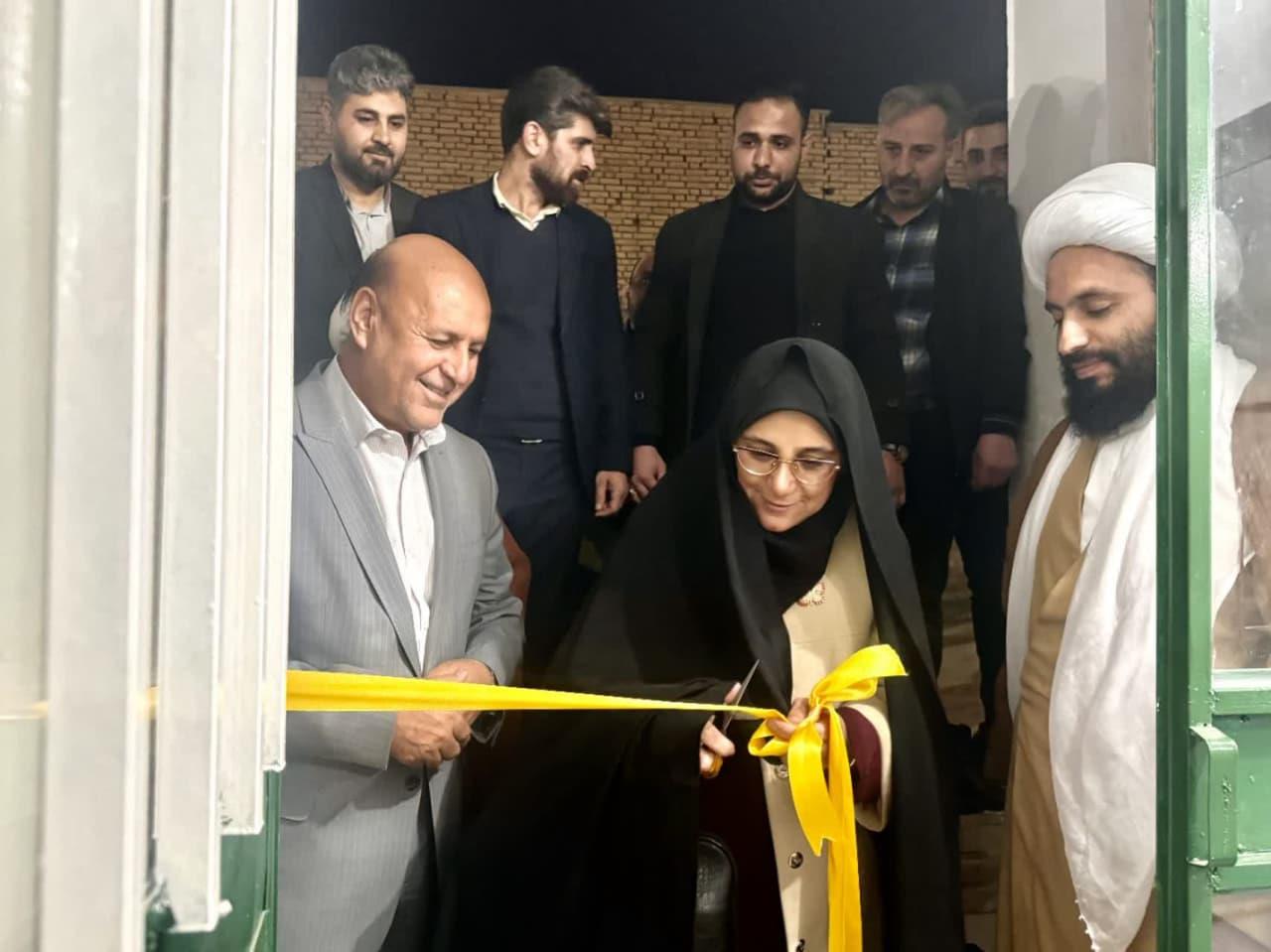 افتتاح دارالقرآن روستای حسین‌آباد با حضور سرپرست فرمانداری اسلامشهر