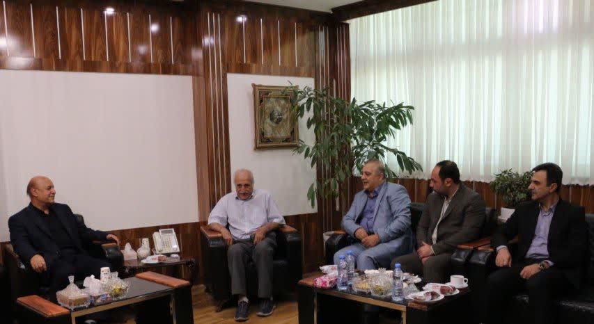 نشست مدیر کل امور استانهای وزارت ورزش و جوانان با فرماندار اسلامشهر